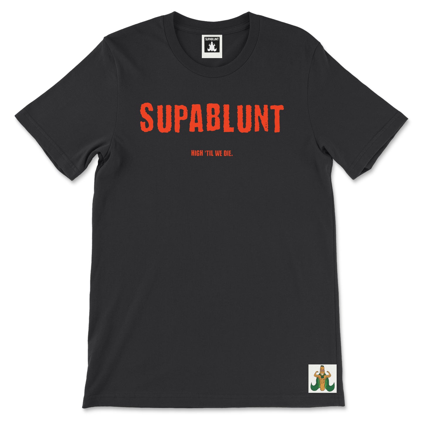 Supablunt High 'til we Die Tee (Red) - Supablunt