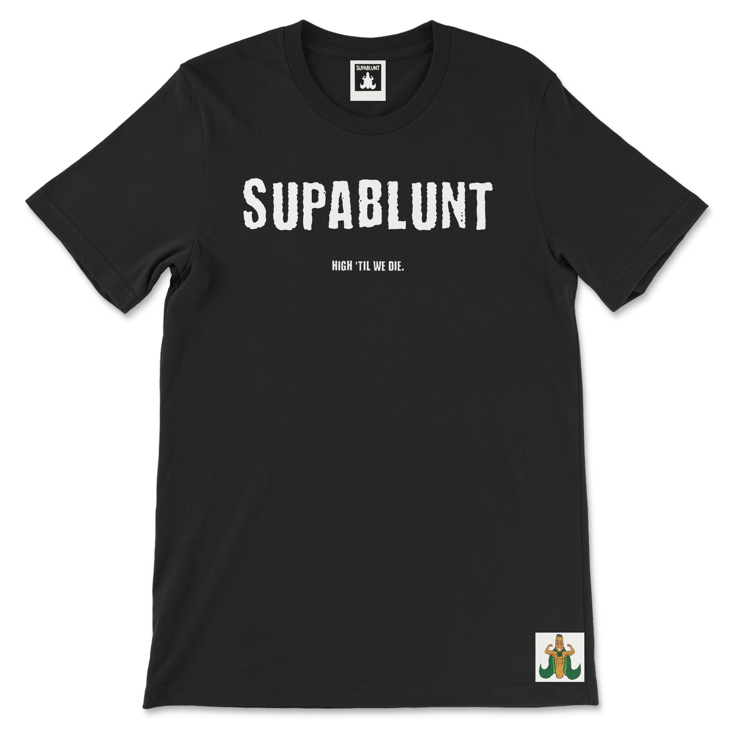 Supablunt High 'til we Die Tee (Whitened) - Supablunt