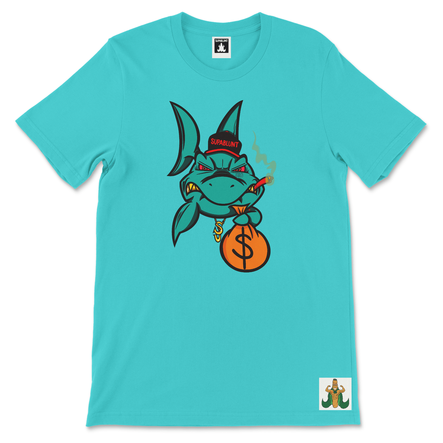 Supablunt Land Shark Tee - Supablunt