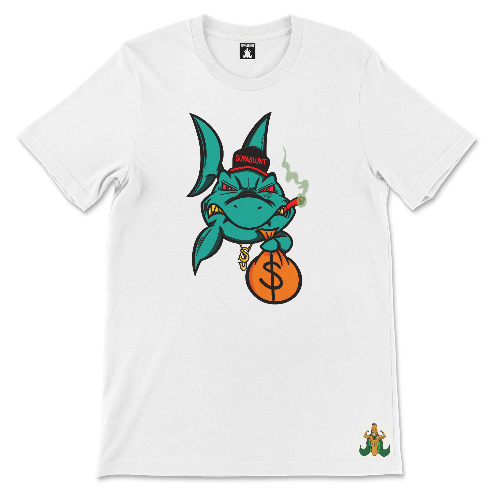 Supablunt Land Shark Tee - Supablunt