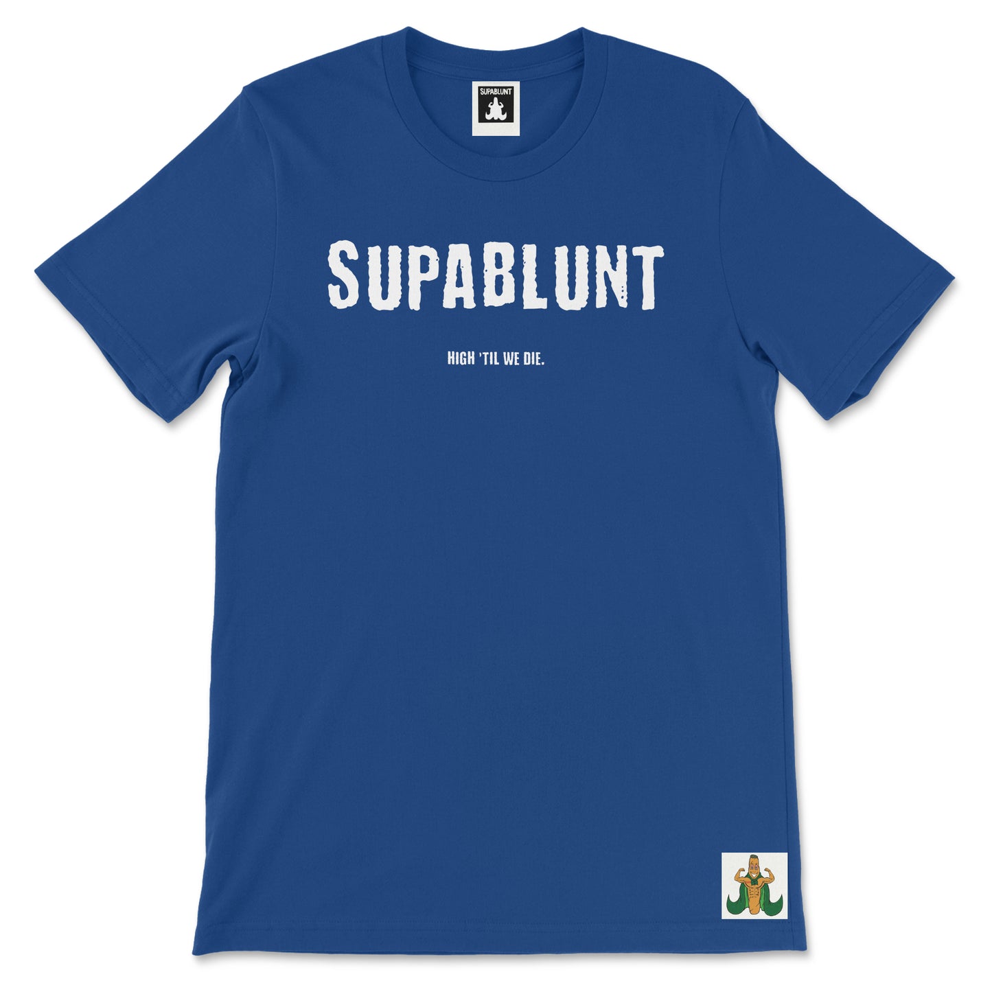 Supablunt High 'til we Die Tee (Whitened) - Supablunt