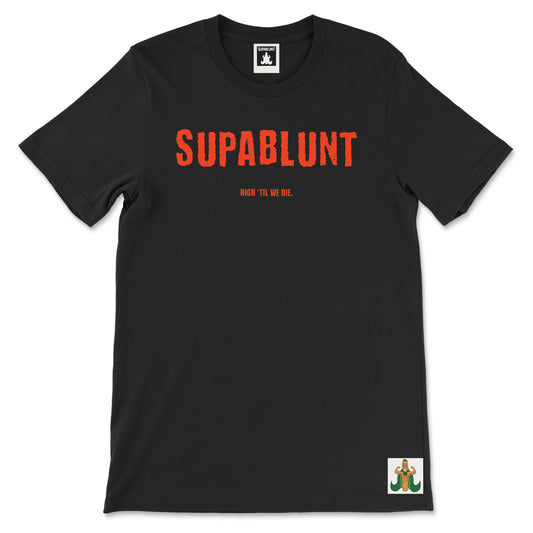 Supablunt High 'til we Die Tee (Red) - Supablunt