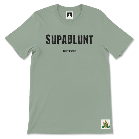 Supablunt High 'til we Die Tee (Blackened) - Supablunt