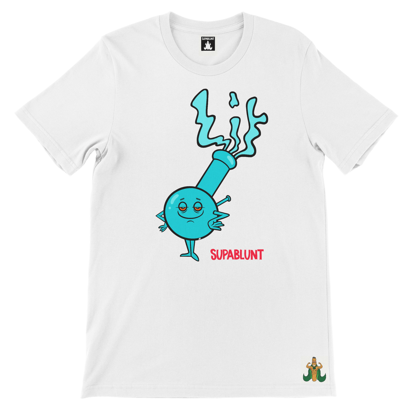 Supablunt All Nite Bong Tee - Supablunt