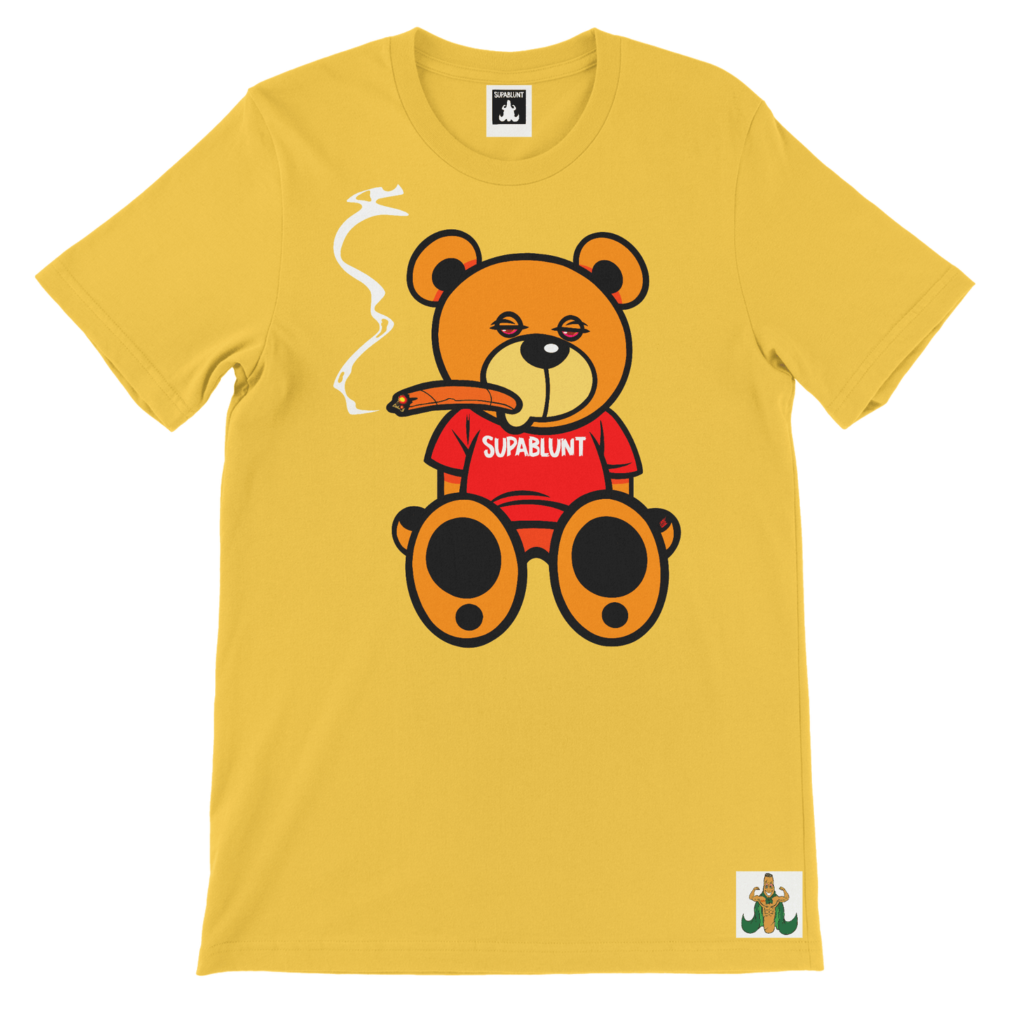 Supablunt Bearly Blazed tee - Supablunt