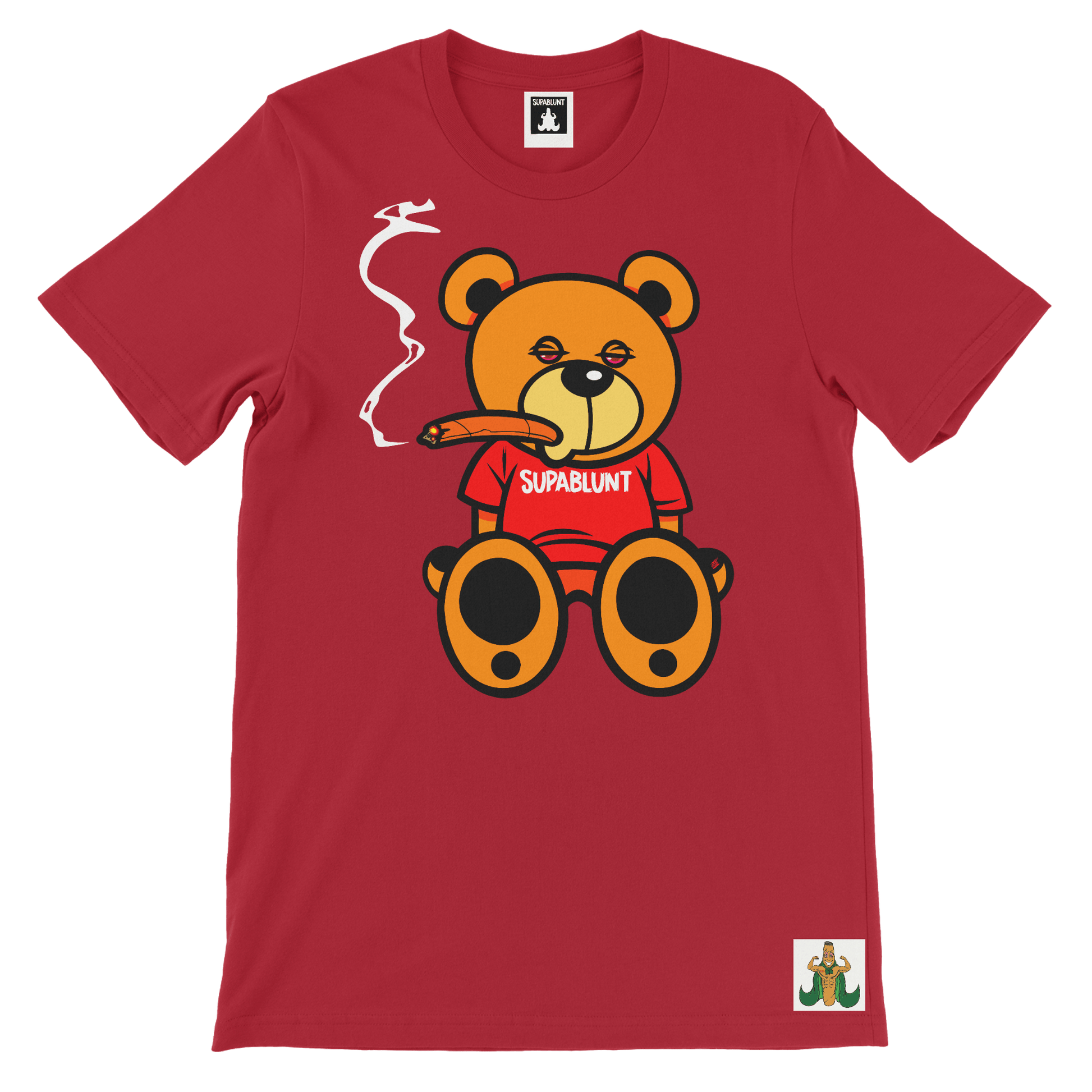 Supablunt Bearly Blazed tee - Supablunt