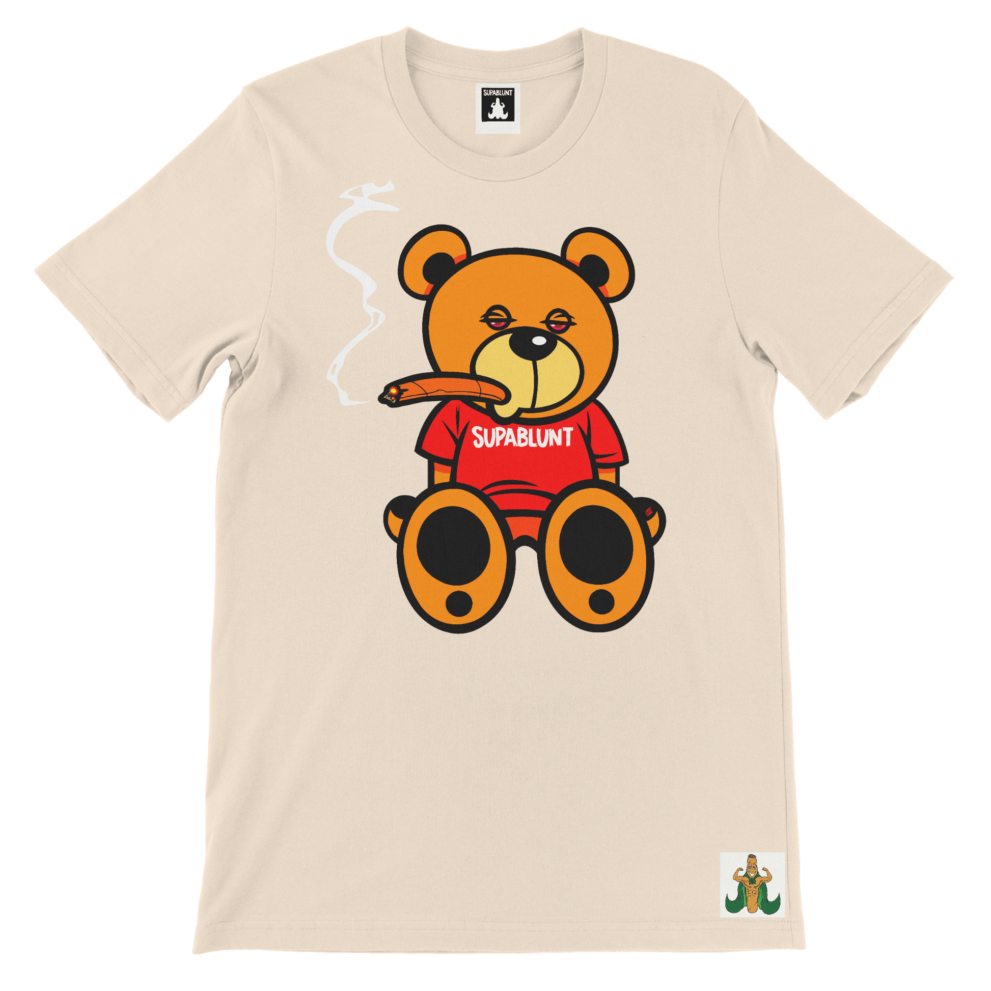 Supablunt Bearly Blazed tee - Supablunt