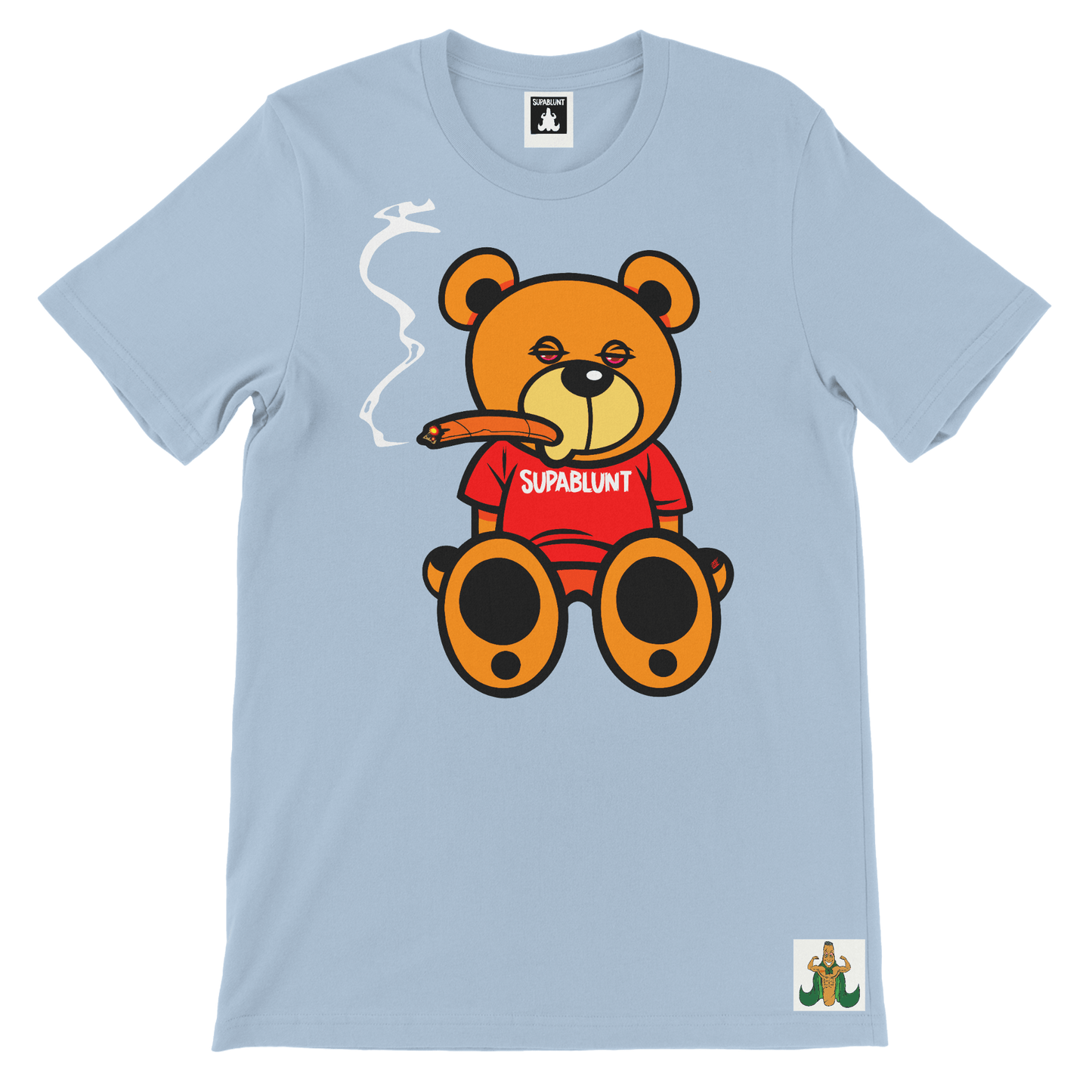 Supablunt Bearly Blazed tee - Supablunt