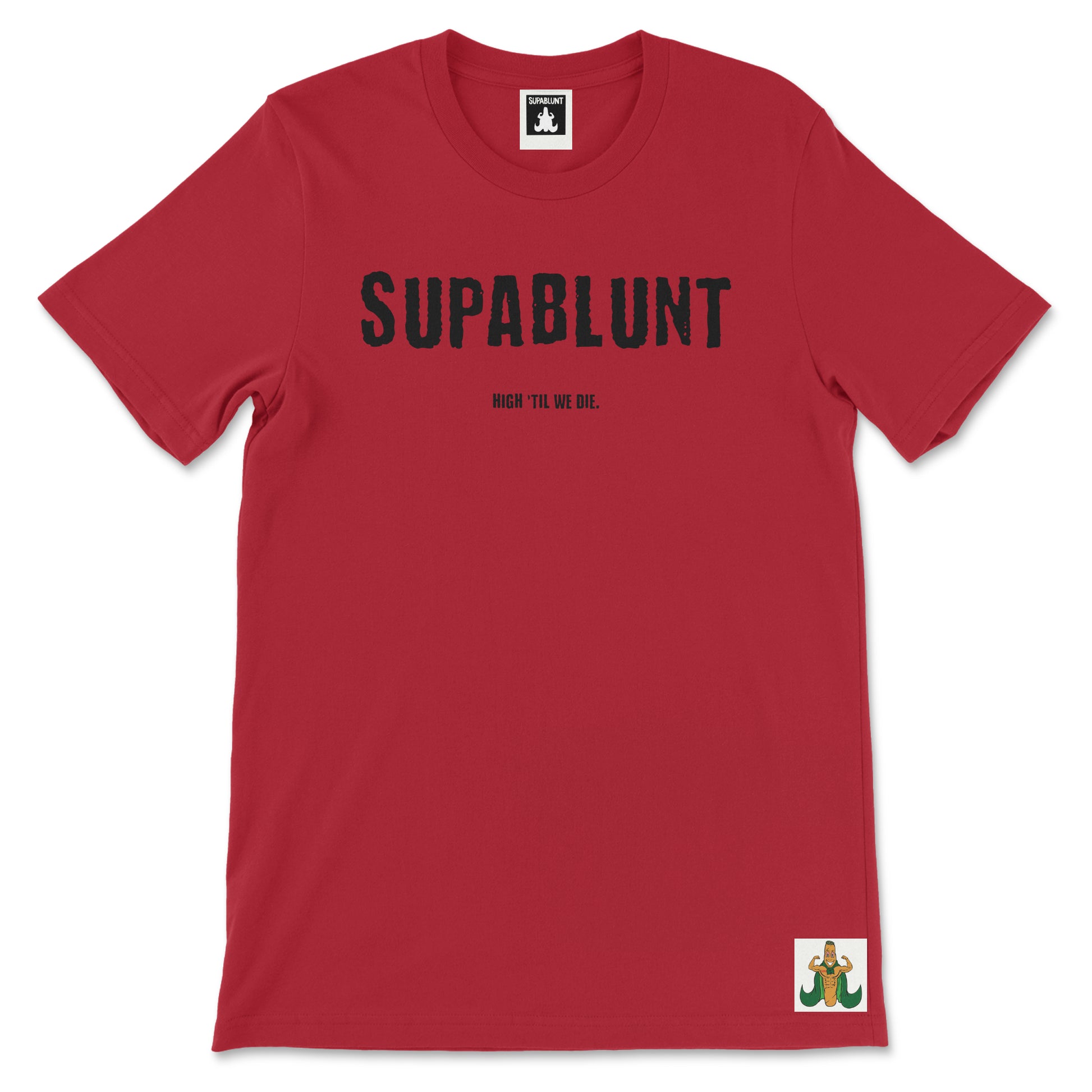 Supablunt High 'til we Die Tee (Blackened) - Supablunt