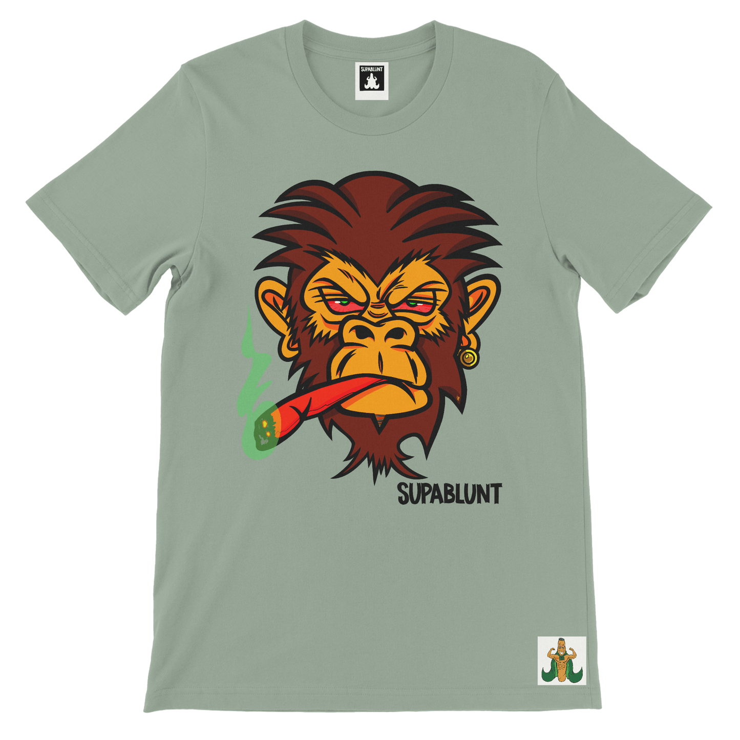 Blazin' Ape Benny Tee - Supablunt