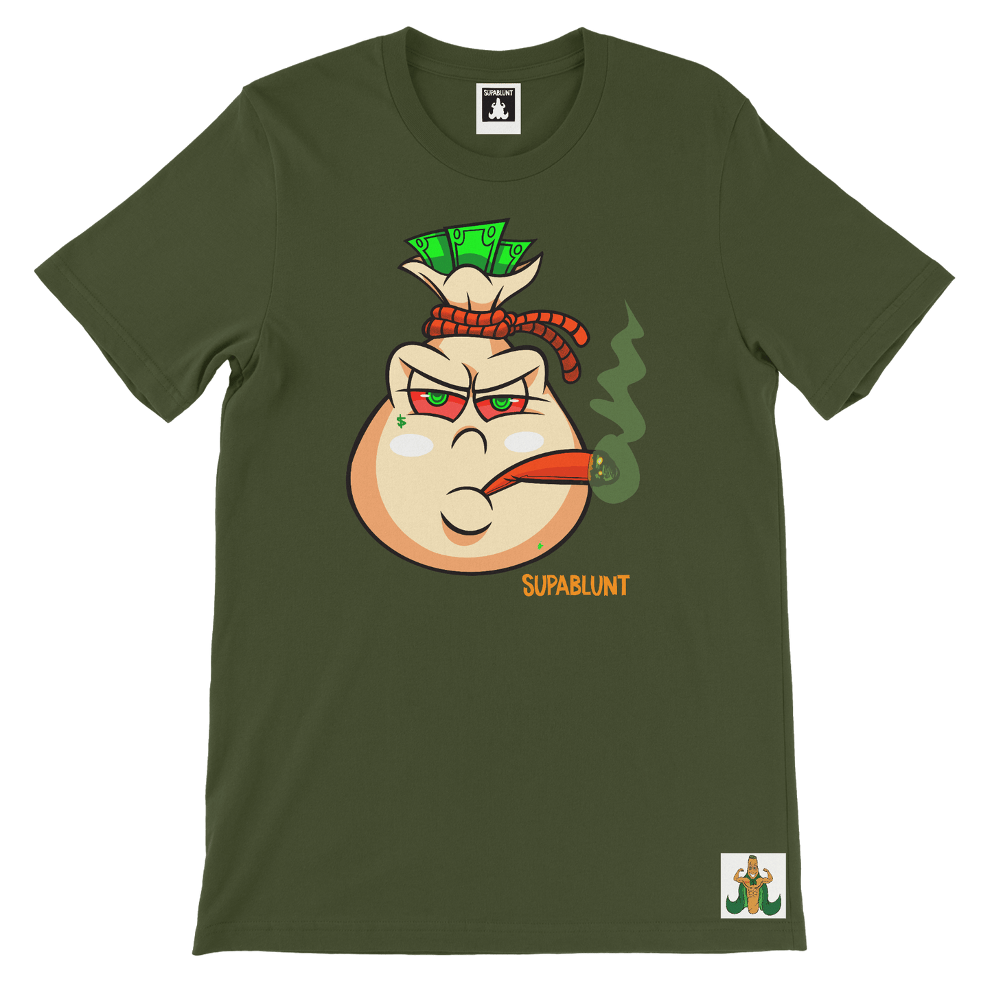 Supablunt Burn the Money Tee - Supablunt