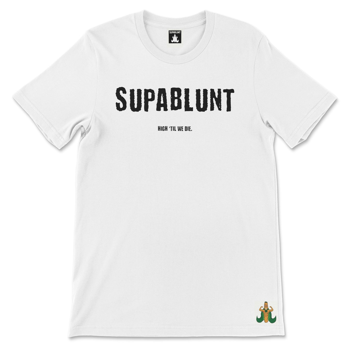 Supablunt High 'til we Die Tee (Blackened) - Supablunt