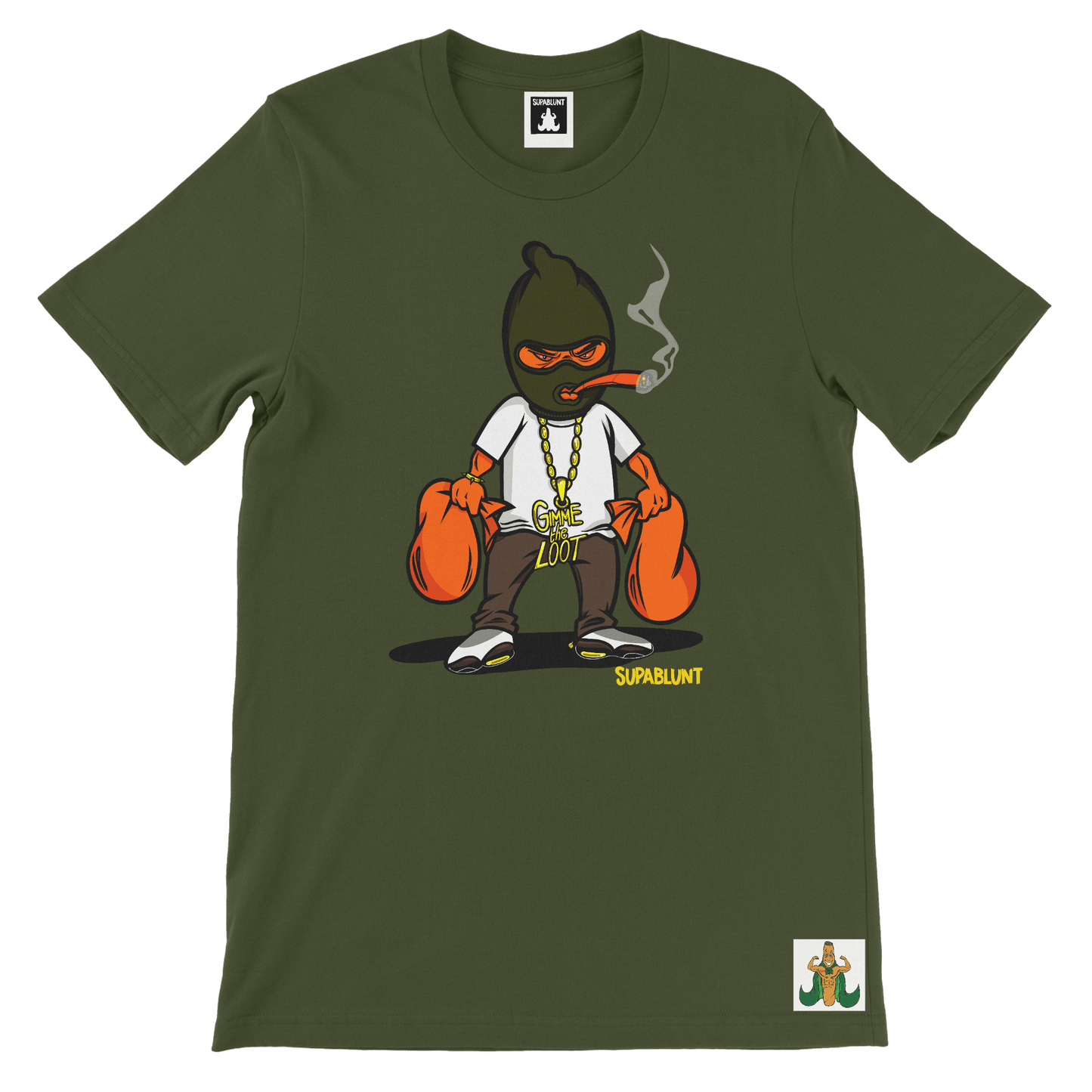 Supablunt Gimme the Loot Tee - Supablunt