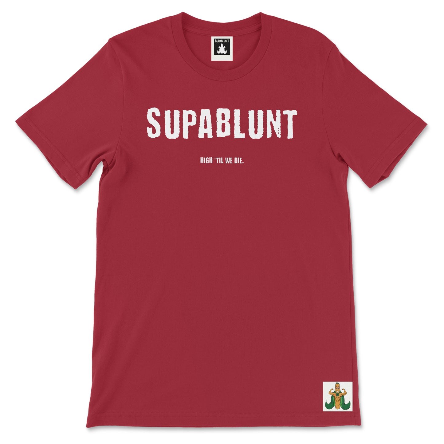 Supablunt High 'til we Die Tee (Whitened) - Supablunt