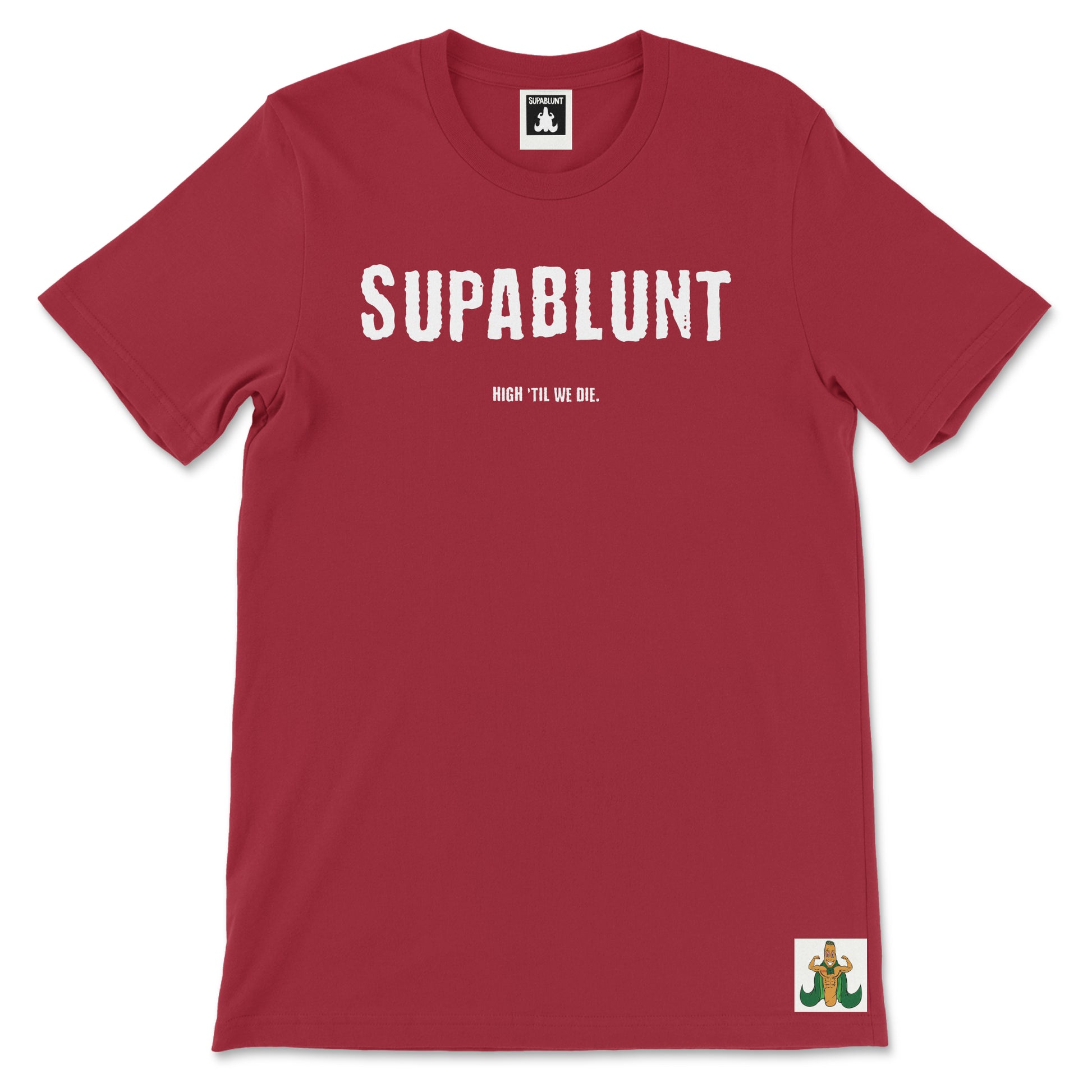 Supablunt High 'til we Die Tee (Whitened) - Supablunt