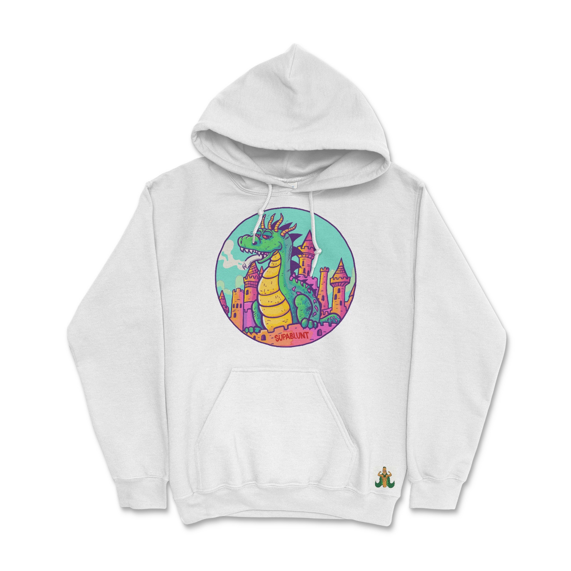 Puffin' Dragon Hoodie - Supablunt
