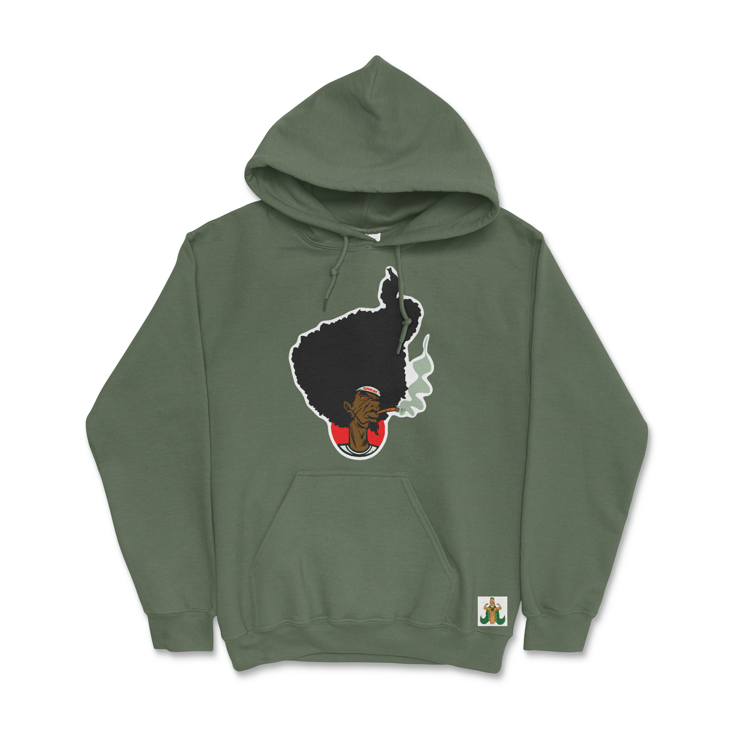 High Afro Hoodie - Supablunt